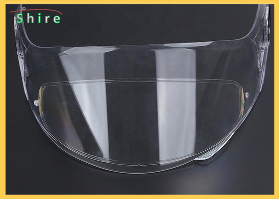 Film en plastique de pare-soleil de casque de film de casque de preuve protectrice adhésive antivoile de la poussière
