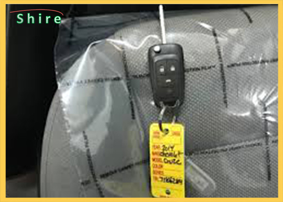 Le film adhésif automatique 4 mil de protection de moquette a perforé tout les 24 pouces longs